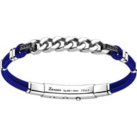Pulsera Zancan Hombre in Plata EXB801-BL - EXB801-BL
